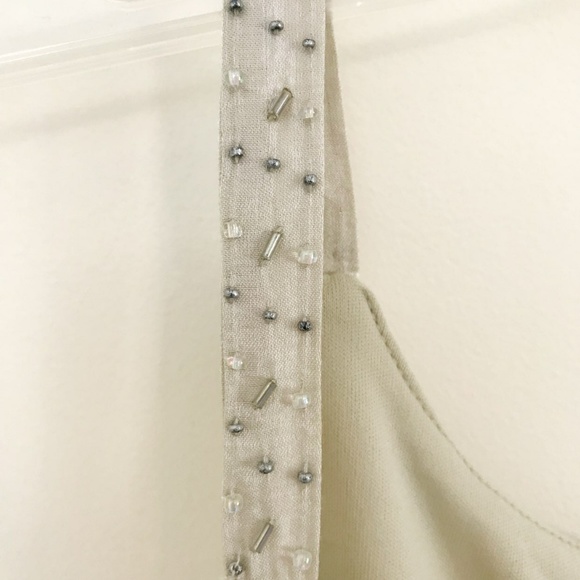 ✨ 5 For $15 ✨ Woman’s Dress Barn Collection Layered Beaded Tank Size 4 - Picture 3 of 8